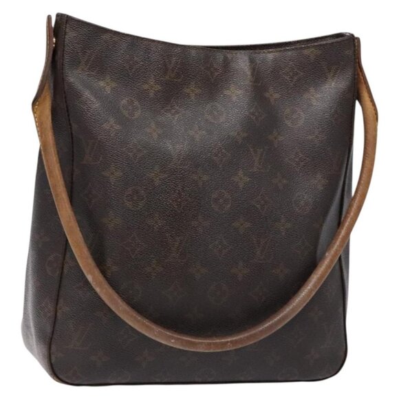 LOUIS VUITTON Monogram Looping GM Shoulder Bag LV Auth - Picture 1 of 16